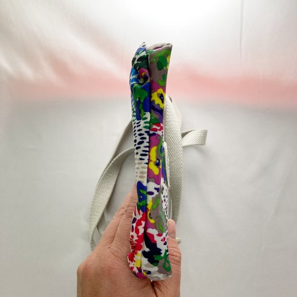 Kipling 3-Zip Floral Animal Print Crossbody Bag - Picture 4 of 10